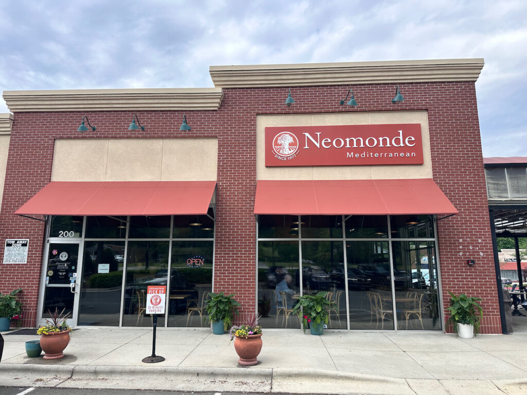 Neomonde Mediterranean Restaurant In Morrisville NC 27560